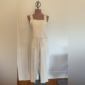 Elegant Cream Jumpsuit